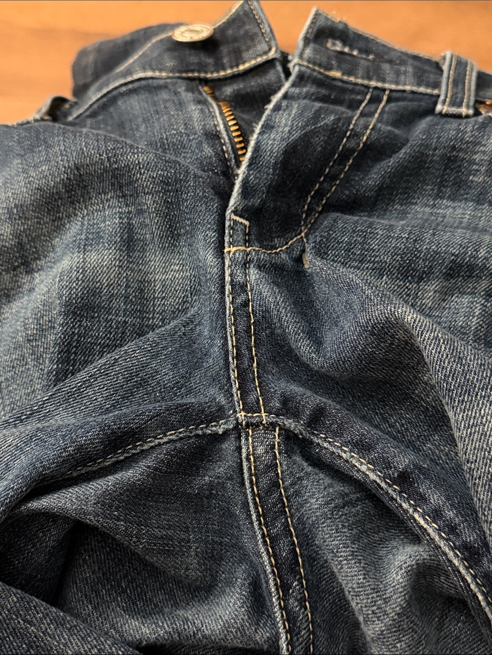 7 For All Mankind Size 26 Dojo Jeans Made In USA Sexy Denim Coastal Cowgirl Farm - Picture 8 of 16